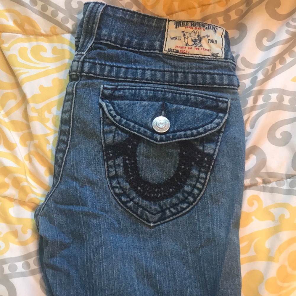 True religion jeans.
